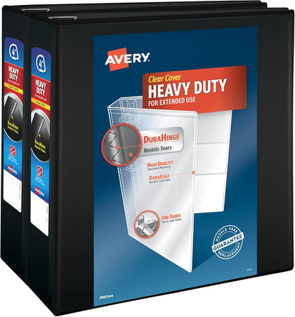 Avery Heavy-Duty View 3 Ring Binder, 4