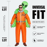 Visita la tienda COOLWUFAN Disfraz inflable de alienígena COOLWUFAN con 2 ventiladores, disfraces inflables para adultos