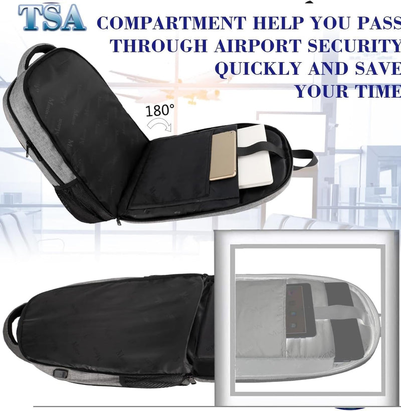 MATEIN Extra Large 18.4 Inch Laptop Backpack, TSA Friendly Travel Backpack