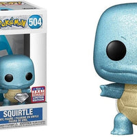 Funko POP!: Pokémon Squirtle Colección de Diamantes 2021 Exclusiva de FunKon 504 Verano Compartido