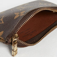 Original Louis Vuitton Women's Pre-Loved Pochette Cles, Monogram, Brown, One Size