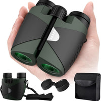 Occer 15x30 Binoculars for Adults Kids Easy Focus for Bird Watching Green