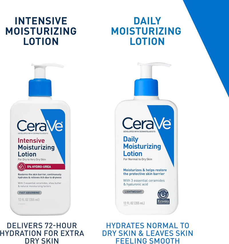 CeraVe Intensive Moisturizing Lotion, Shea Butter Body Lotion, 16oz
