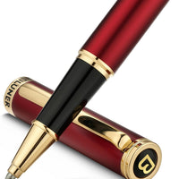 BEILUNER Luxury Rollerball Pen,24K Gold Trim,Noble and Elegant Designs,Schneider Ink Refill, Best Roller Ball Pen Gift Set for Men & Women, Professional, Executive Office, Nice Pens