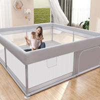 Hiaksedt Corral de Juegos para Bebé 127 x 127 cm