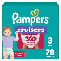 Pampers Cruisers 360 Pañales Tipo Calzoncito para Bebé Tallas 3 a 8