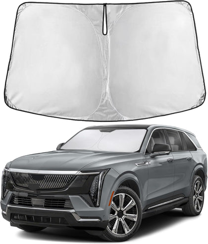 EcoNour Windshield Sunshade Compatible for Cadillac Escalade 2021-2025 2026