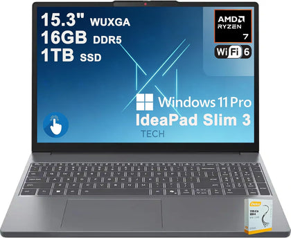 Lenovo IdeaPad Slim 3 Business Laptop | 15.3