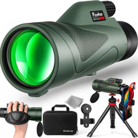 12x60 HD Monocular Telescope for Adults high Powered