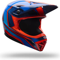 BELL Youth MX-10 MIPS Speedway Dirt Bike Helmet - Turquoise Blue, Youth Large
