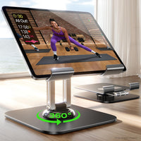 Soporte Ajustable LISEN para iPad y Tablet - Blanco