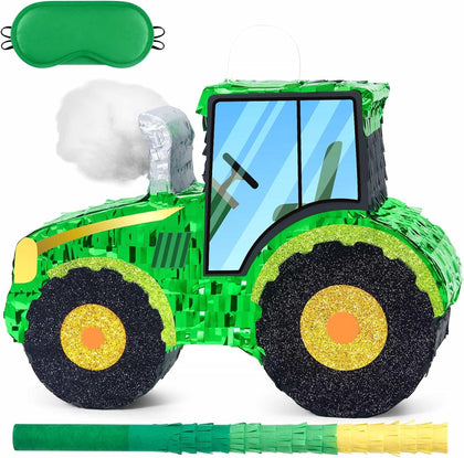 WERNNSAI Tractor Piñata for Tractor Birthday Party Decorations