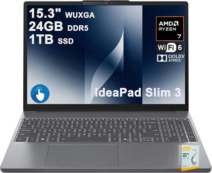 Lenovo IdeaPad Slim 3 Business Laptop | 15.3
