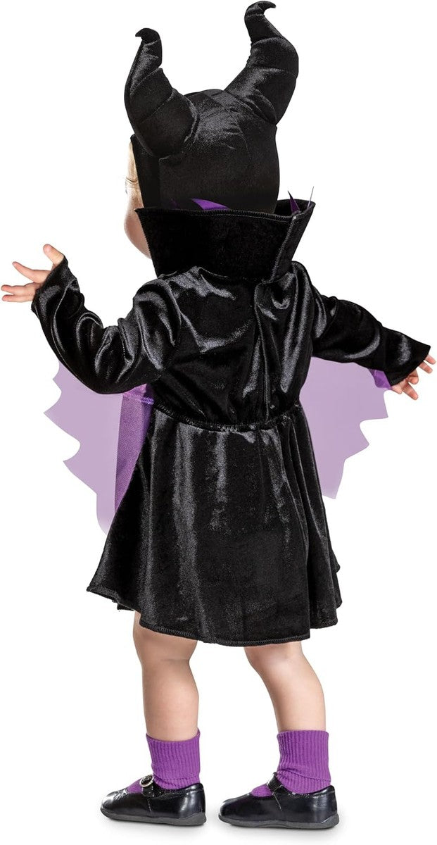 Disguise Maleficent Costume for Toddlers, Official Disney Snow White Maleficent Halloween Outfit, Todder Size (2T)