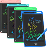 Party Favor LCD Writing Tablet for Kids, 8.5 Inch Colorful Doodle Board Drawing Tablet, Educational Learning Toys Birthday Gifts for Boys Girls Age 3 4 5 6 7 8 (12 Pack)