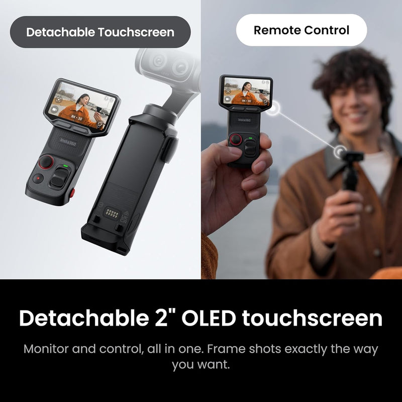 Insta360 Luna Ultra Endurance Bundle — Cámara vlogging 8K con lentes Leica