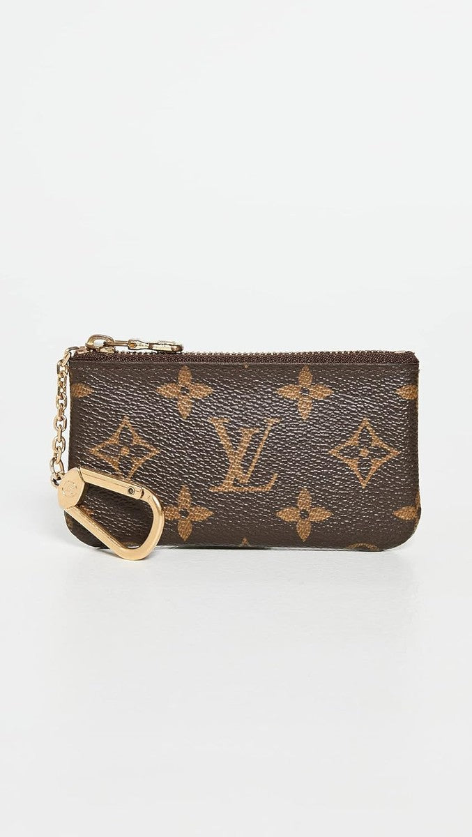 Original Louis Vuitton Women's Pre-Loved Pochette Cles, Monogram, Brown, One Size