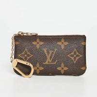 Original Louis Vuitton Women's Pre-Loved Pochette Cles, Monogram, Brown, One Size