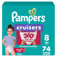 Pampers Cruisers 360 Pañales Tipo Calzoncito para Bebé Tallas 3 a 8