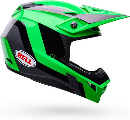 BELL MX-10 MIPS - Green/Gray Dyno, Medium