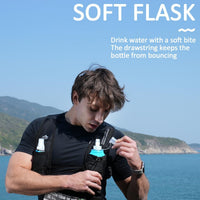 Chaleco de correr para mujeres y hombres, patente de EE. UU., correas ajustables para el