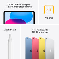 Apple iPad A16 Silver imagen 6