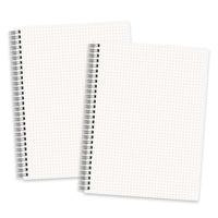 RETTACY Dotted Journal Notebook, 160 Pages per Pack, B5 Size (7.6'' × 10'')