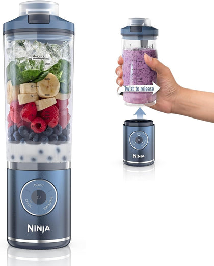 Ninja Blast Max, Portable Blender + Twist & Go, Personal Smoothie