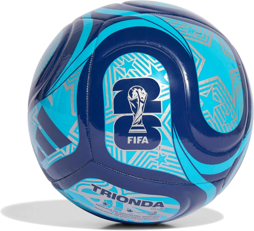 Adidas Unisex-Adult World Cup Soccer Ball, Night Indigo/Semi Pink/Silver Metallic, 4