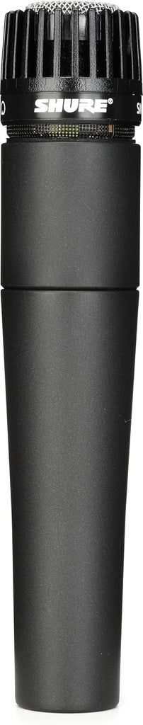 Shure SM57 & SM58 Microphone Set - Professional Dynamic Cardioid Pair for Instruments & Vocals - Crisp Sound & Versatile Performance