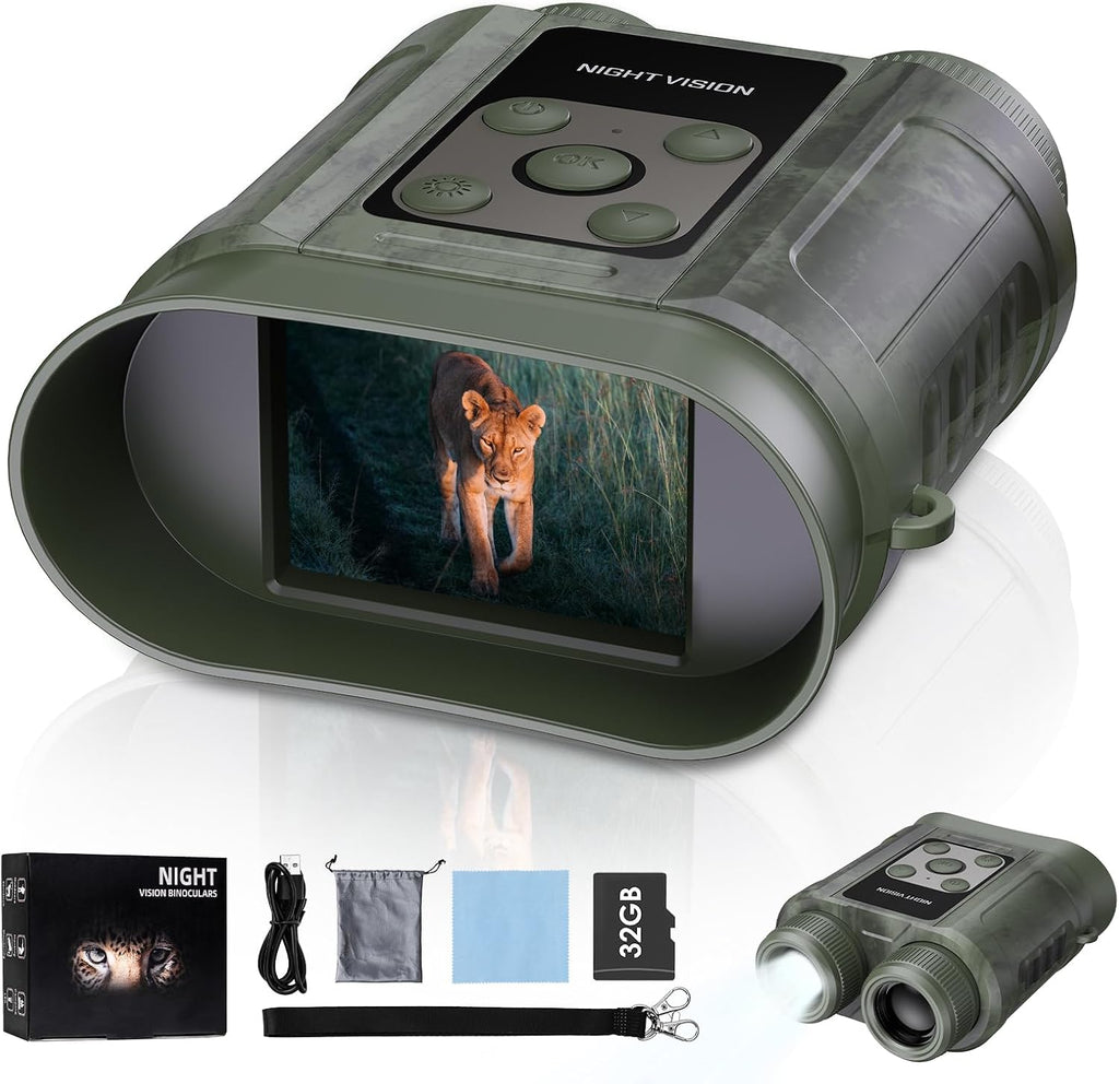 Tizycod Gifts for Men & Teens Night Vision Goggles, Night Vision Binoculars