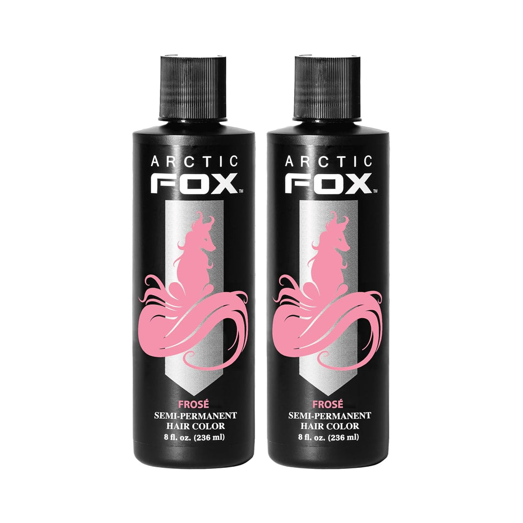 ARCTIC FOX Semi-Permanent Hair Dye Frose - Vegan, Ammonia Free - 2 x 8 oz