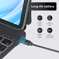 Funda con Teclado Magnético mobee para iPad Pro 13" (M4/M5) - Negro