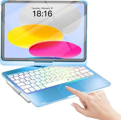 Funda con Teclado NOKBABO para iPad 10/11 (A16) y Air 11