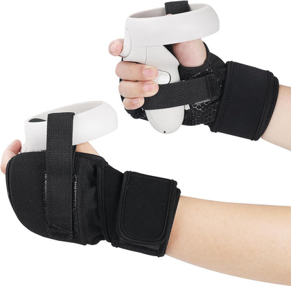 VR Boxing Gloves Accessories for Quest 2 Compatible with Playing Thrill of The Fight or Other VR Boxing Type Games