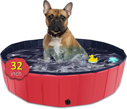 CACSPS Foldable Dog Pool, 32