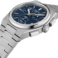 Tissot PRX Cronógrafo Suizo de Cuarzo 41 mm Esfera Azul para Hombre