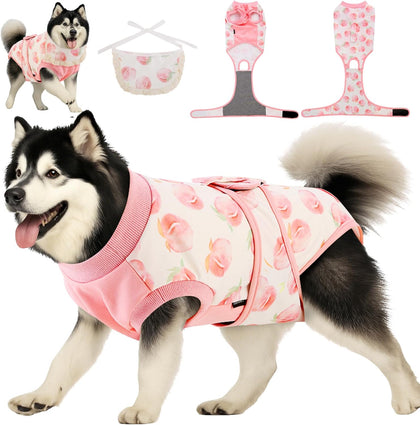 Surgery Recovery Suit for Female Male Dog,Soft Onesie After Spay Neuter XXL