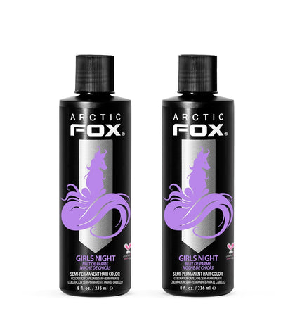 ARCTIC FOX Semi-Permanent Hair Dye Girls Night - Vegan - 2 x 8 oz