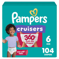 Pampers Cruisers 360 Pañales Tipo Calzoncito para Bebé Tallas 3 a 8