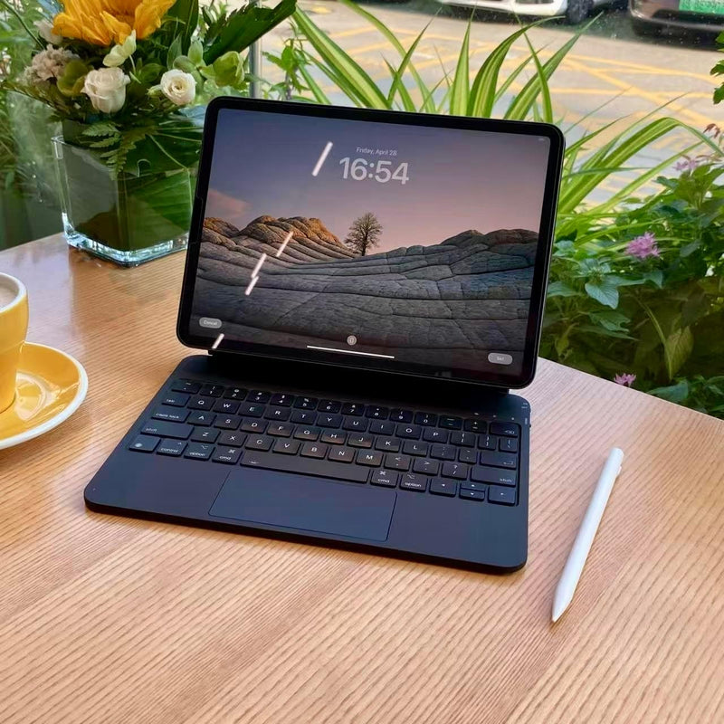 Funda con Teclado Magnético mobee para iPad Pro 13" (M4/M5) - Negro