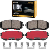 HECHENQICHE D1539 Front Ceramic Brake Pads Kit Fit For Scion FR-S 2013-2016, For Subaru BRZ 2013-2024, For Crosstrek 2016-2017, For Forester 2011-2018, For Toyota 86 2017-2020, For GR86 22-25
