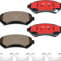 HECHENQICHE D699 Front Ceramic Brake Pads Kit Fit For Oldsmobile Aurora 1997-1999, For Aurora 2001-2003, For Intrigue 1998-2002, For Silhouette 1997-2004, For Chevrolet Impala 2000-2005