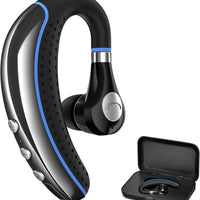 FIMITECH Bluetooth Headset, Wireless Earpiece V5.0 Bluetooth Earpiece Ultralight Hands Free for Business/Office/Driving/Sporting