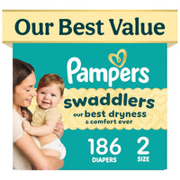 Pampers Swaddlers Pañales Desechables para Bebé Tallas Preemie a 8
