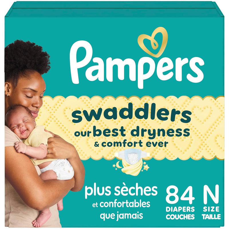 Pampers Swaddlers Pañales Desechables para Bebé Tallas Preemie a 8