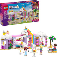LEGO Friends Unicorn Dream Café Building Toy for Girls & Boys - Pretend Playset for Kids, Ages 6+ - Gift for Birthdays - W/Paisley, Aliya, & Iza Minidolls & Accessories - 42684