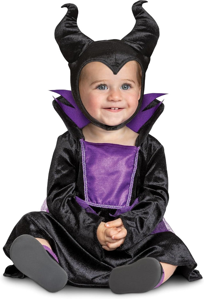 Disguise Maleficent Costume for Toddlers, Official Disney Snow White Maleficent Halloween Outfit, Todder Size (2T)