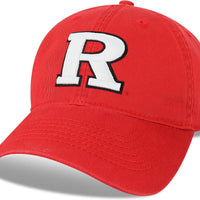 Legacy NCAA Officially Licensed Baseball Hat, Rutgers Scarlet Knights, Lightweight Cap for Men & Women, Relaxed Twill Adjustable (EZA), Scarlet, One Size Fits Most, Adjustable Fabric Closure