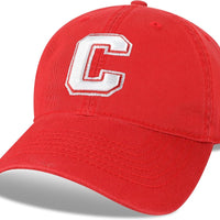 Legacy NCAA Officially Licensed Baseball Hat, Cornell Big Red, Lightweight Cap for Men & Women, Relaxed Twill Adjustable (EZA), Scarlet, One Size Fits Most, Adjustable Fabric Closure
